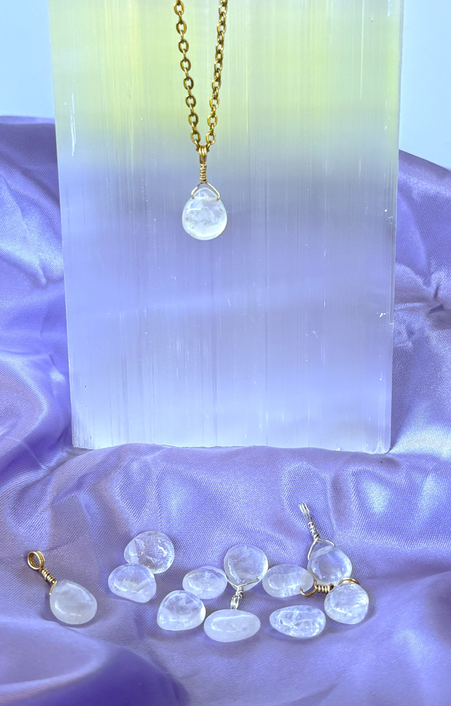 Clear Quartz Teardrop