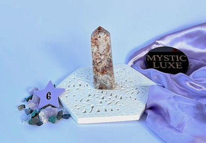 Crazy Lace Agate Tower