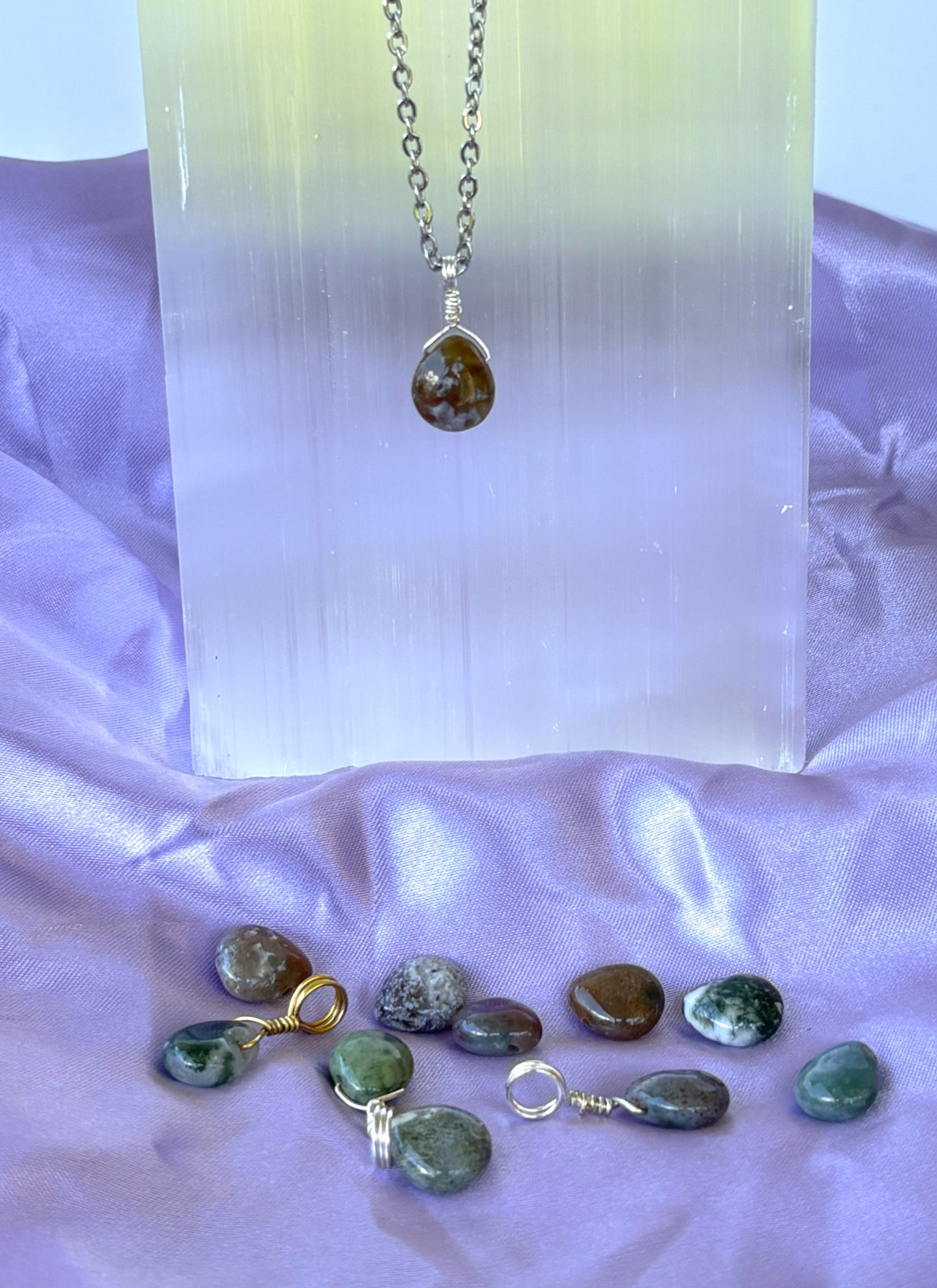 Fancy Jasper Teardrop