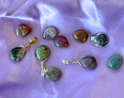 Fancy Jasper Teardrop