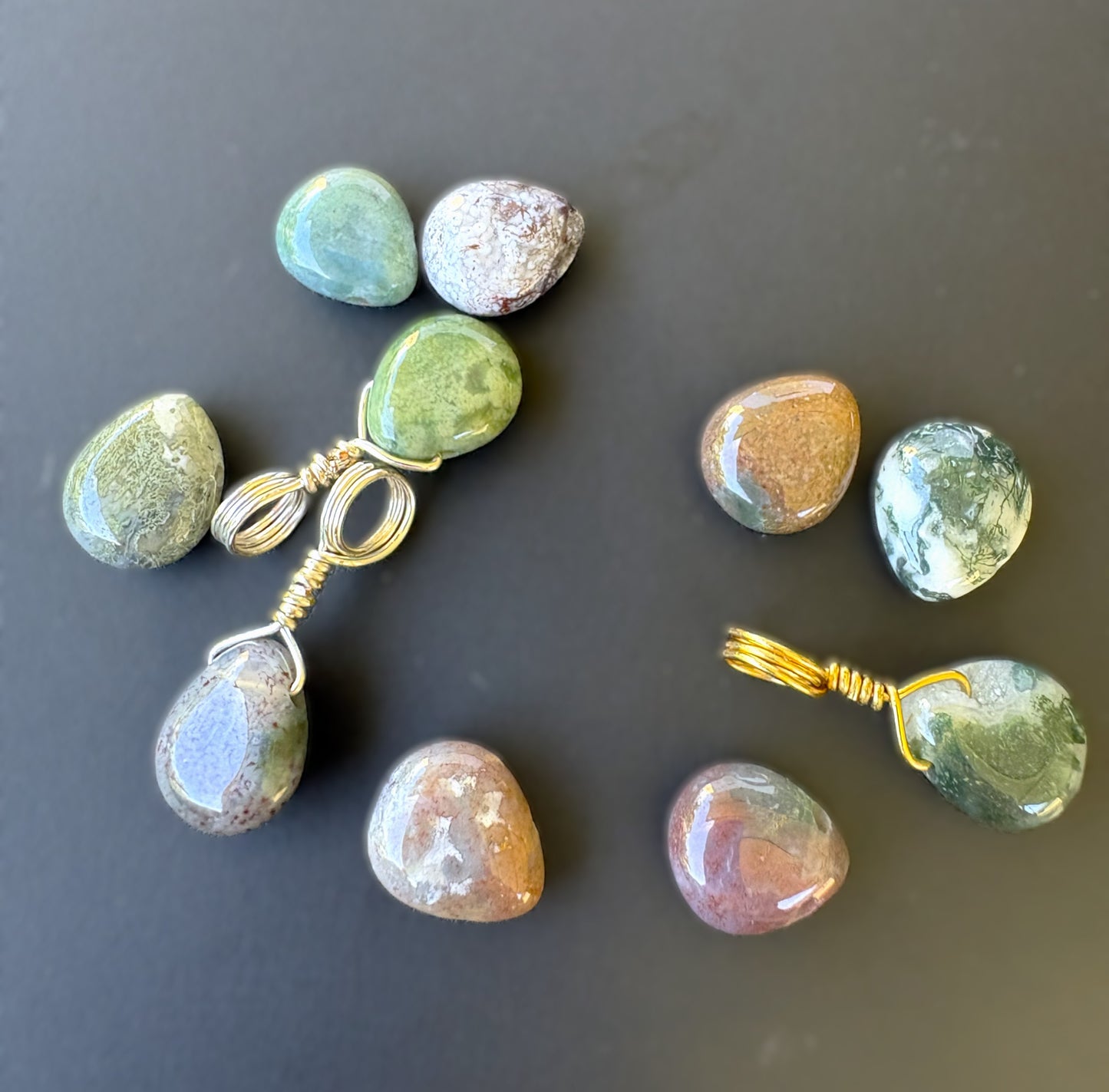 Fancy Jasper Teardrop