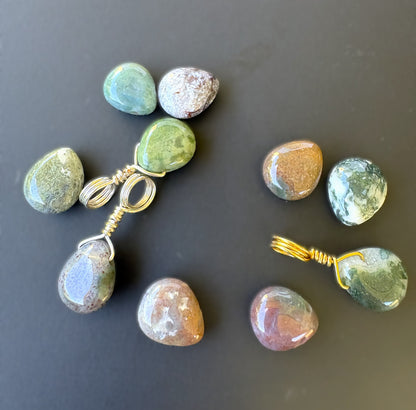 Fancy Jasper Teardrop