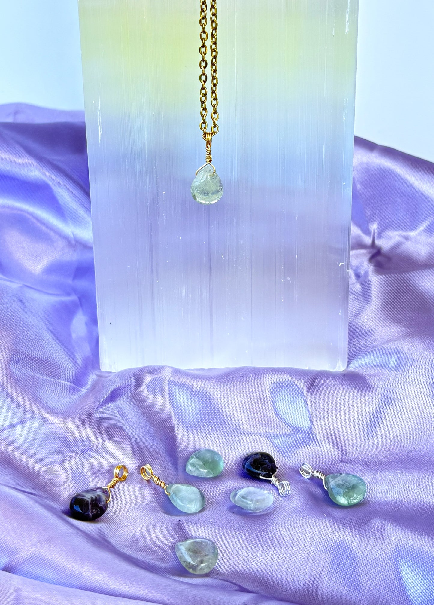 Fluorite Teardrop