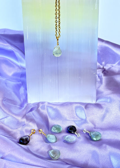 Fluorite Teardrop
