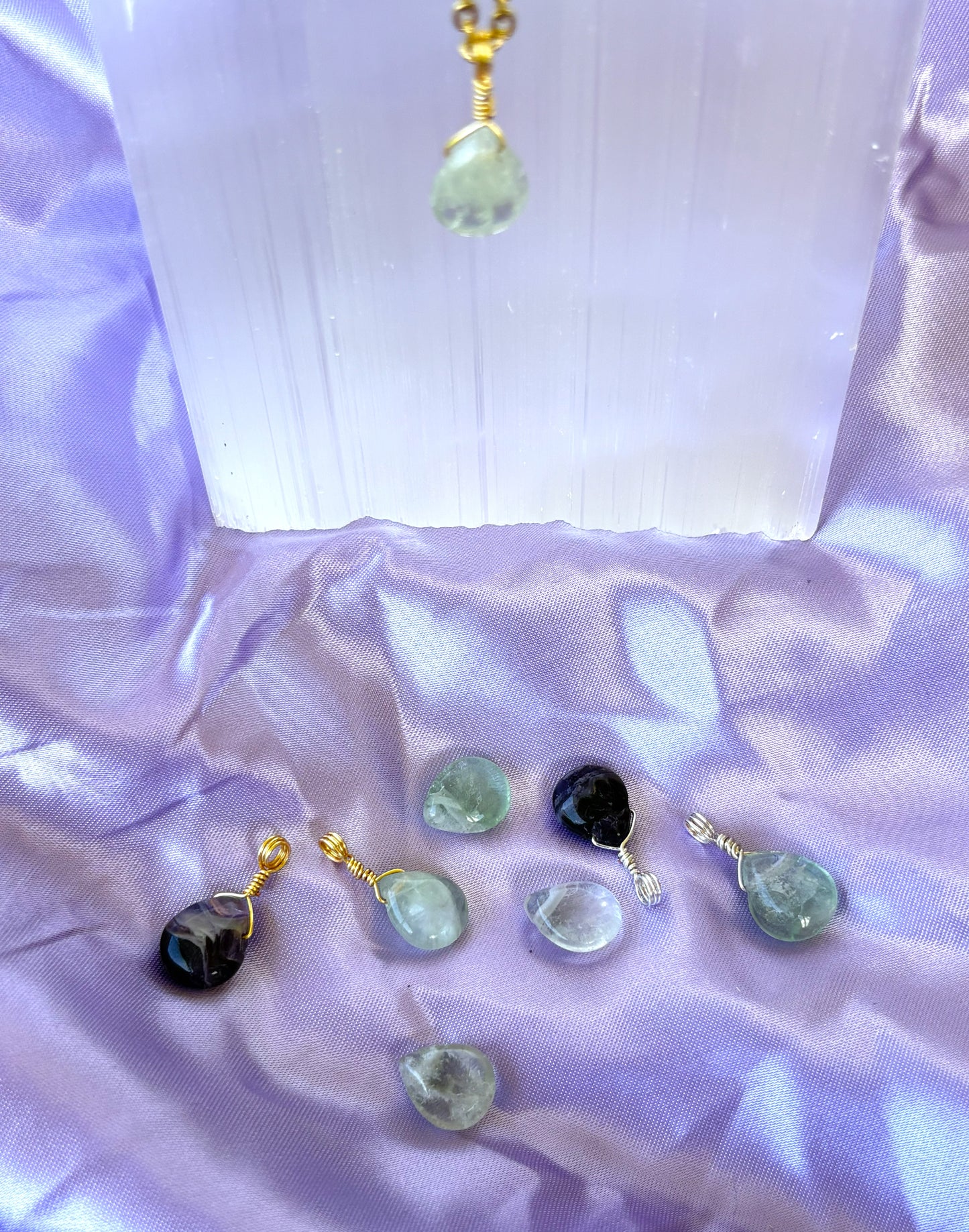 Fluorite Teardrop
