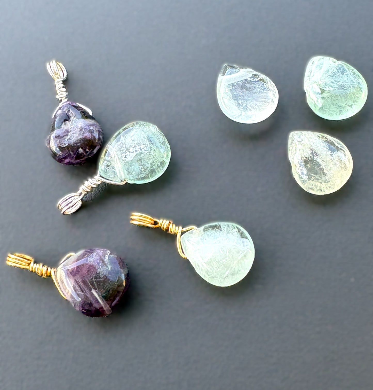 Fluorite Teardrop