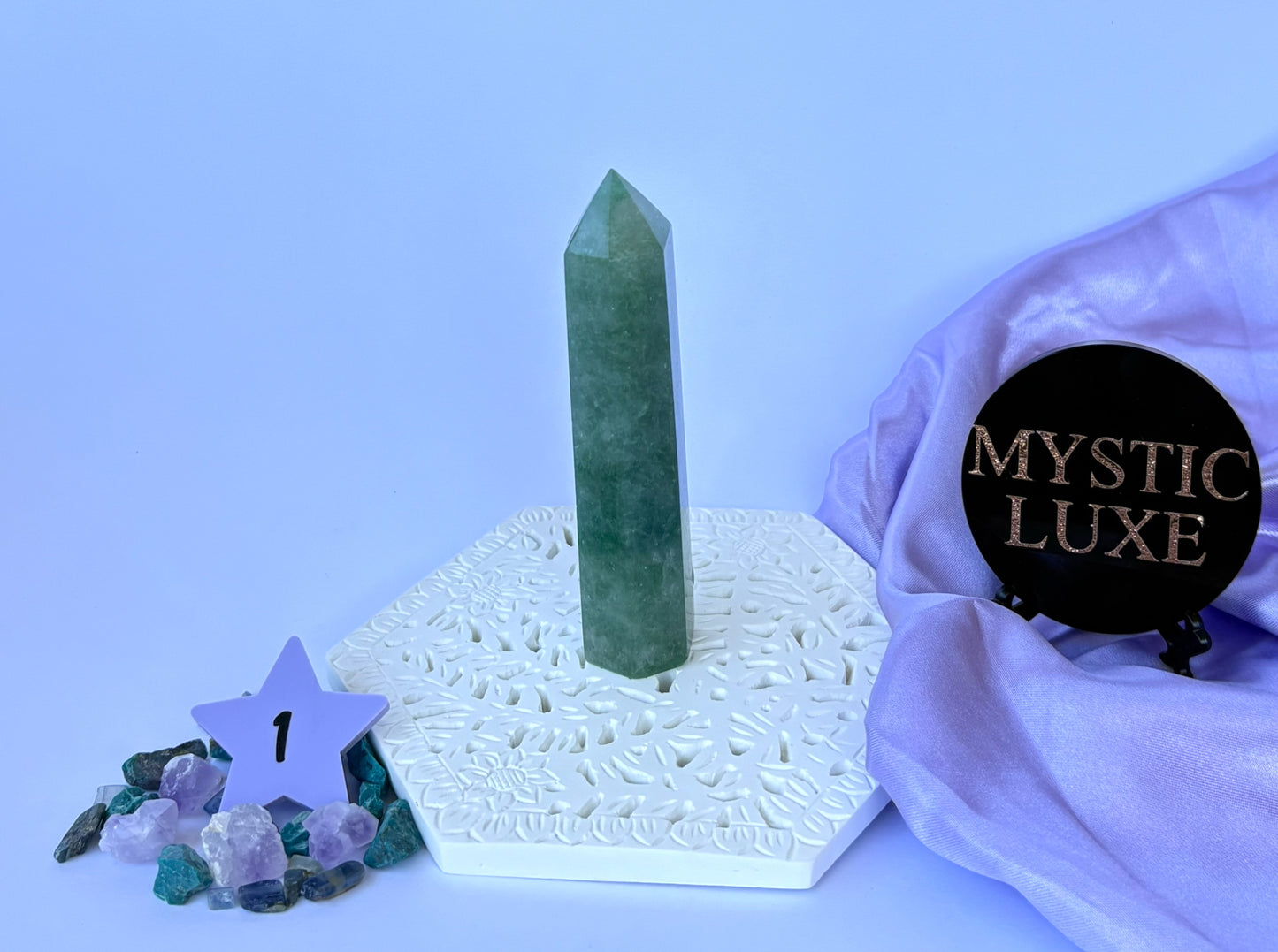 Green Strawberry Quartz Towers