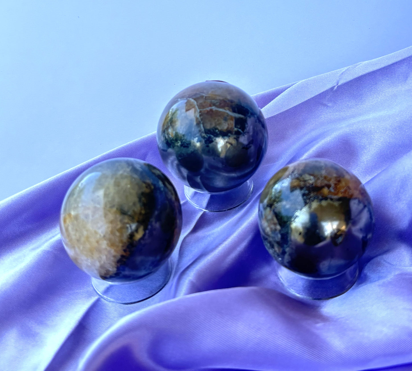 Golden Healer & Pyrite Spheres
