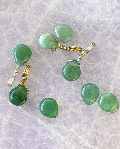 Green Aventurine Teardrop