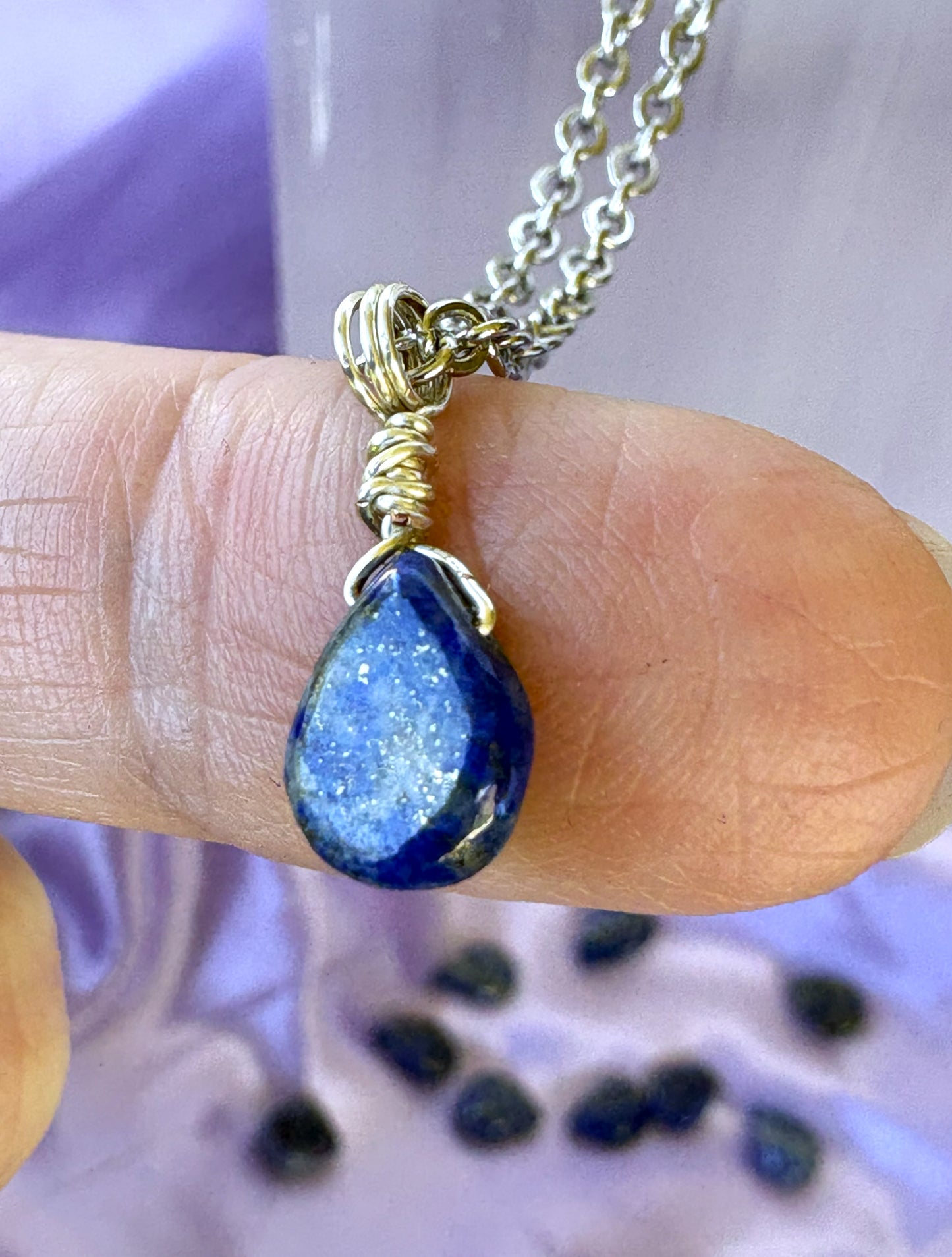 Lapis Lazuli Teardrop