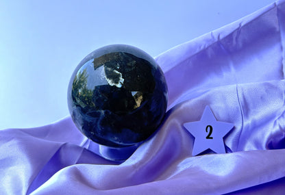 Larvikite Spheres