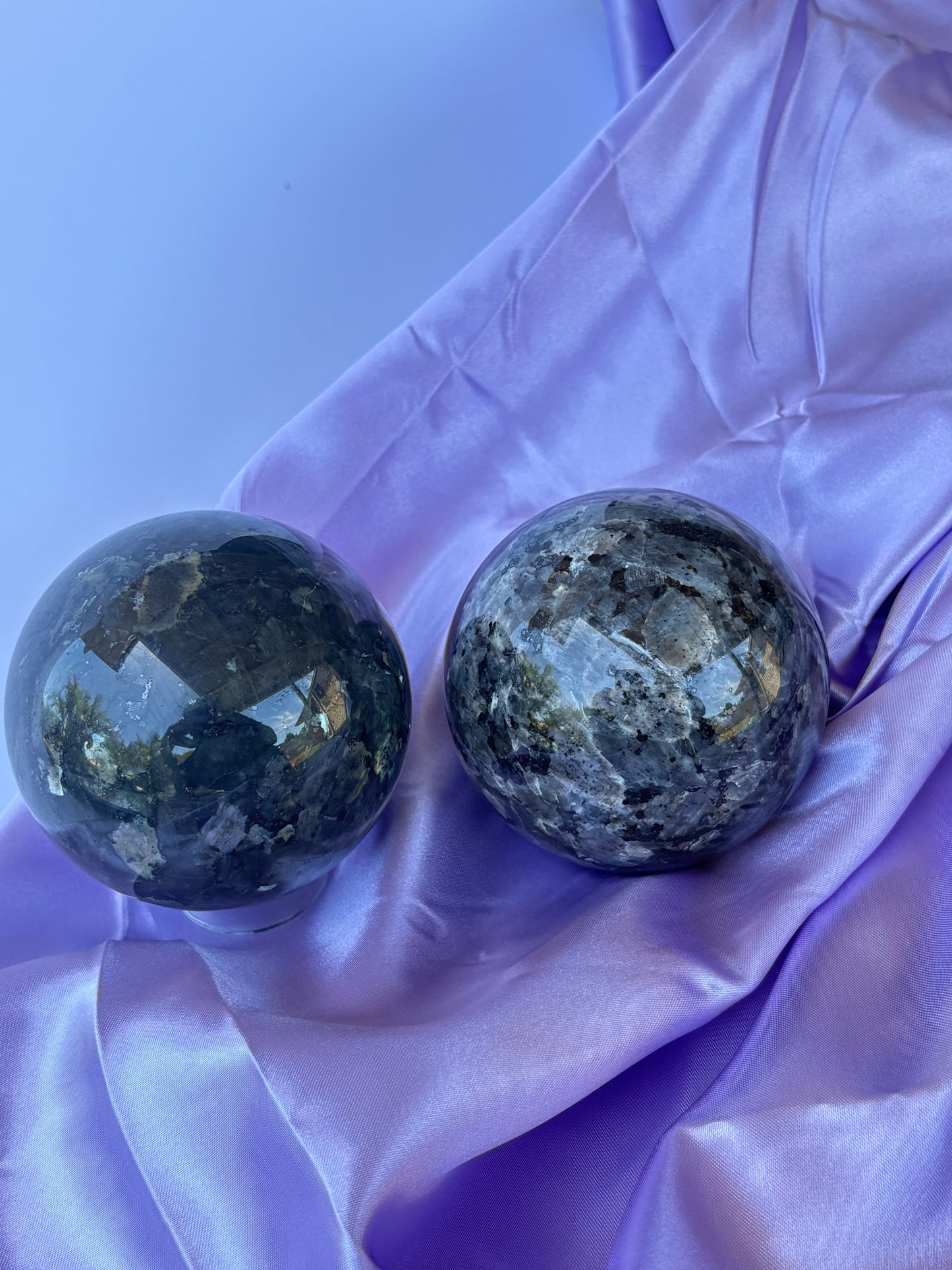 Larvikite Spheres