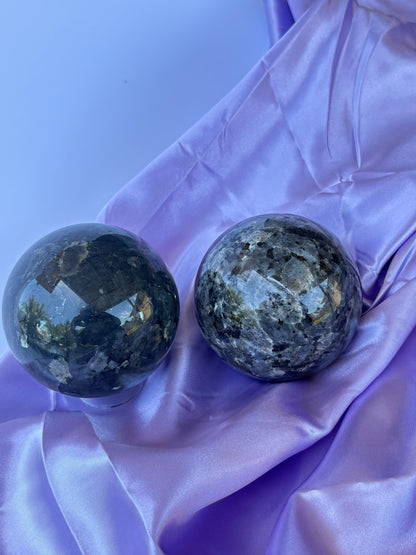 Larvikite Spheres