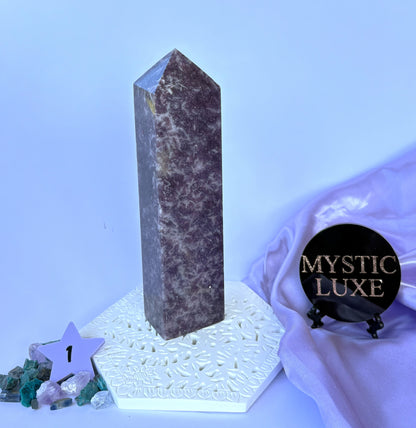 Lepidolite (Purple Mica) Towers