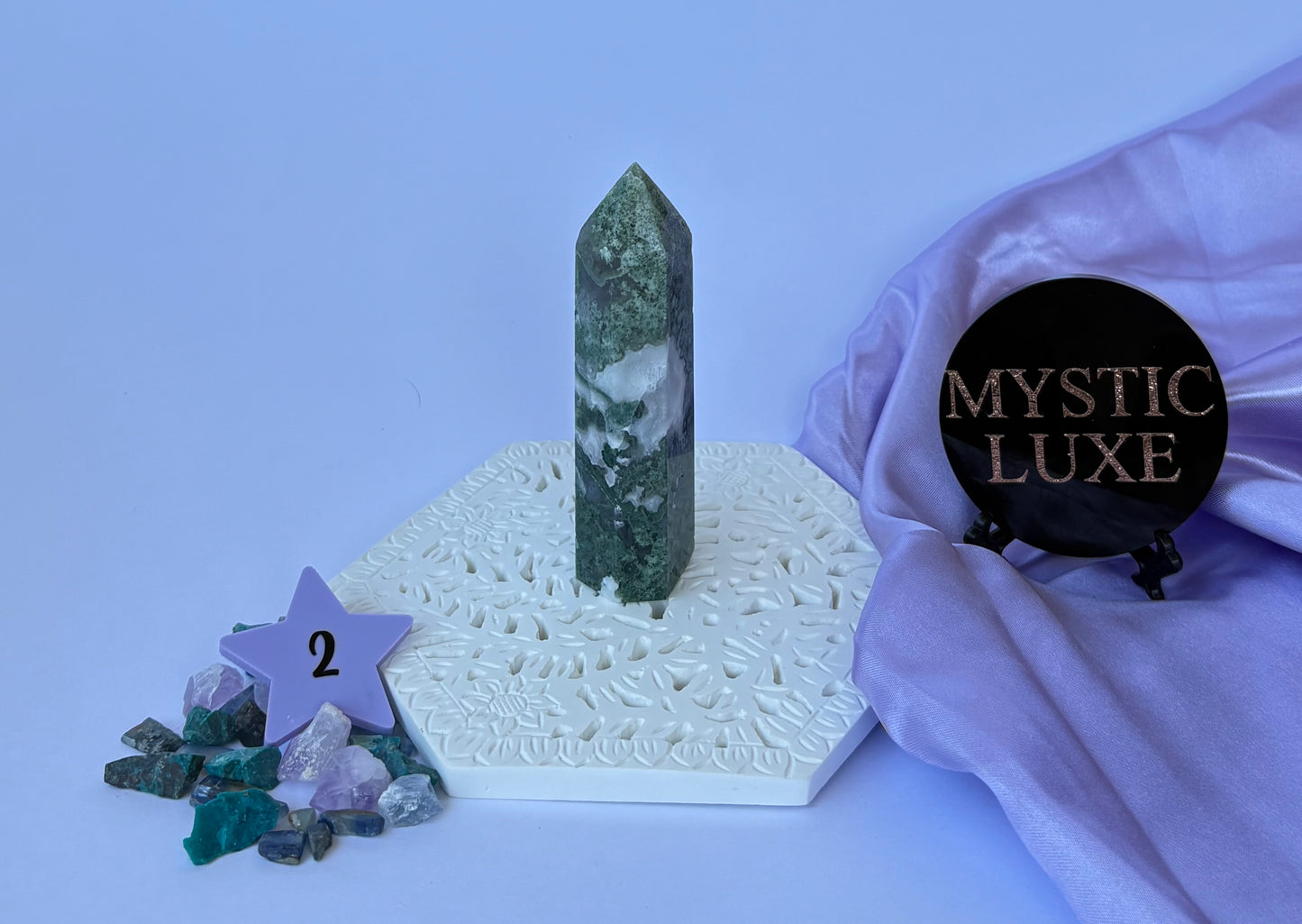 Moss Agate Towers