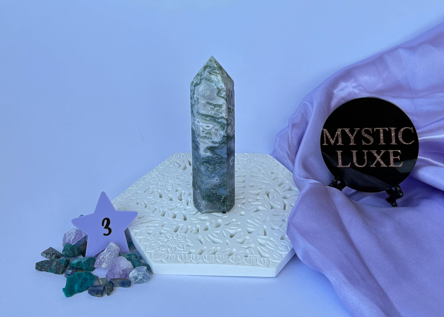 Moss Agate Towers