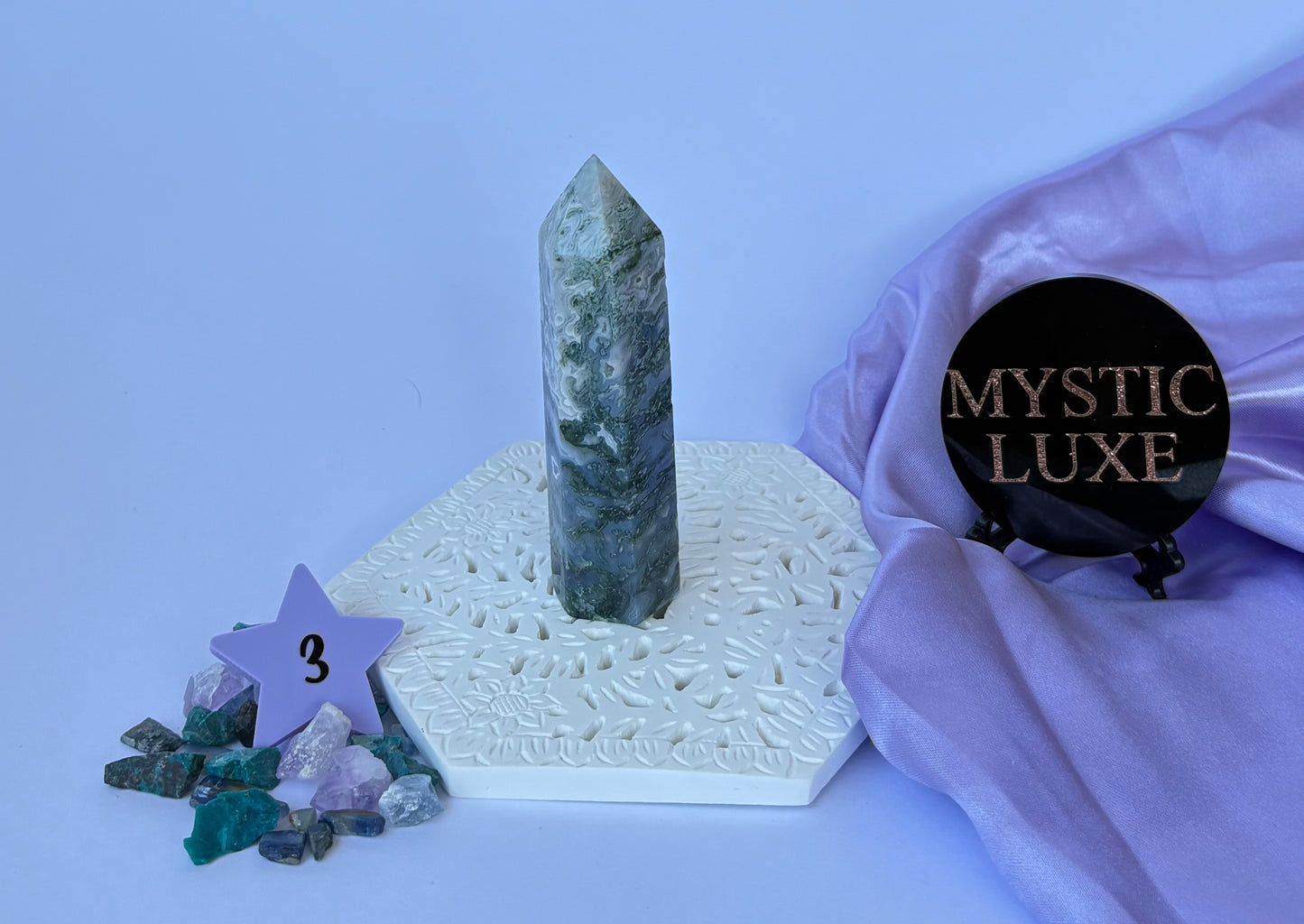 Moss Agate Towers