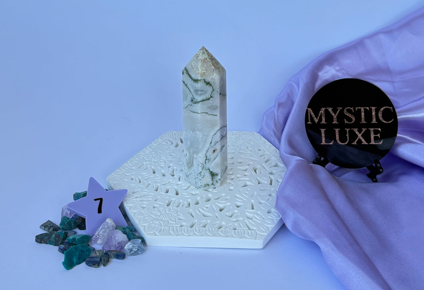 Moss Agate Towers
