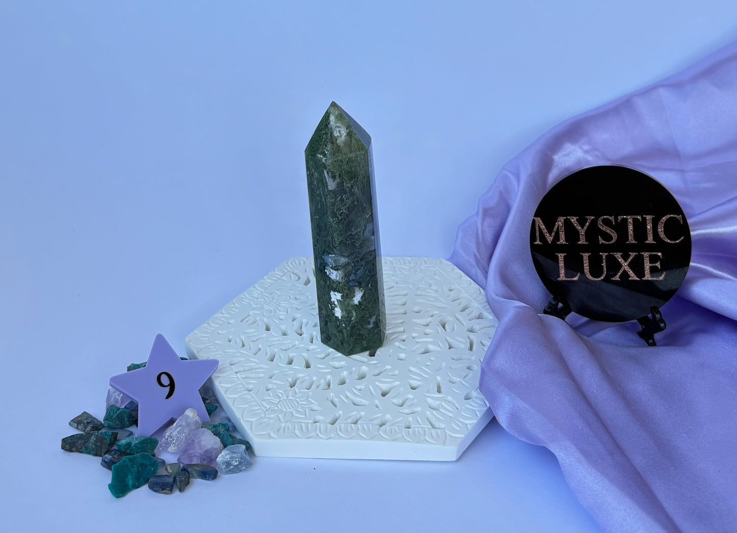 Moss Agate Towers