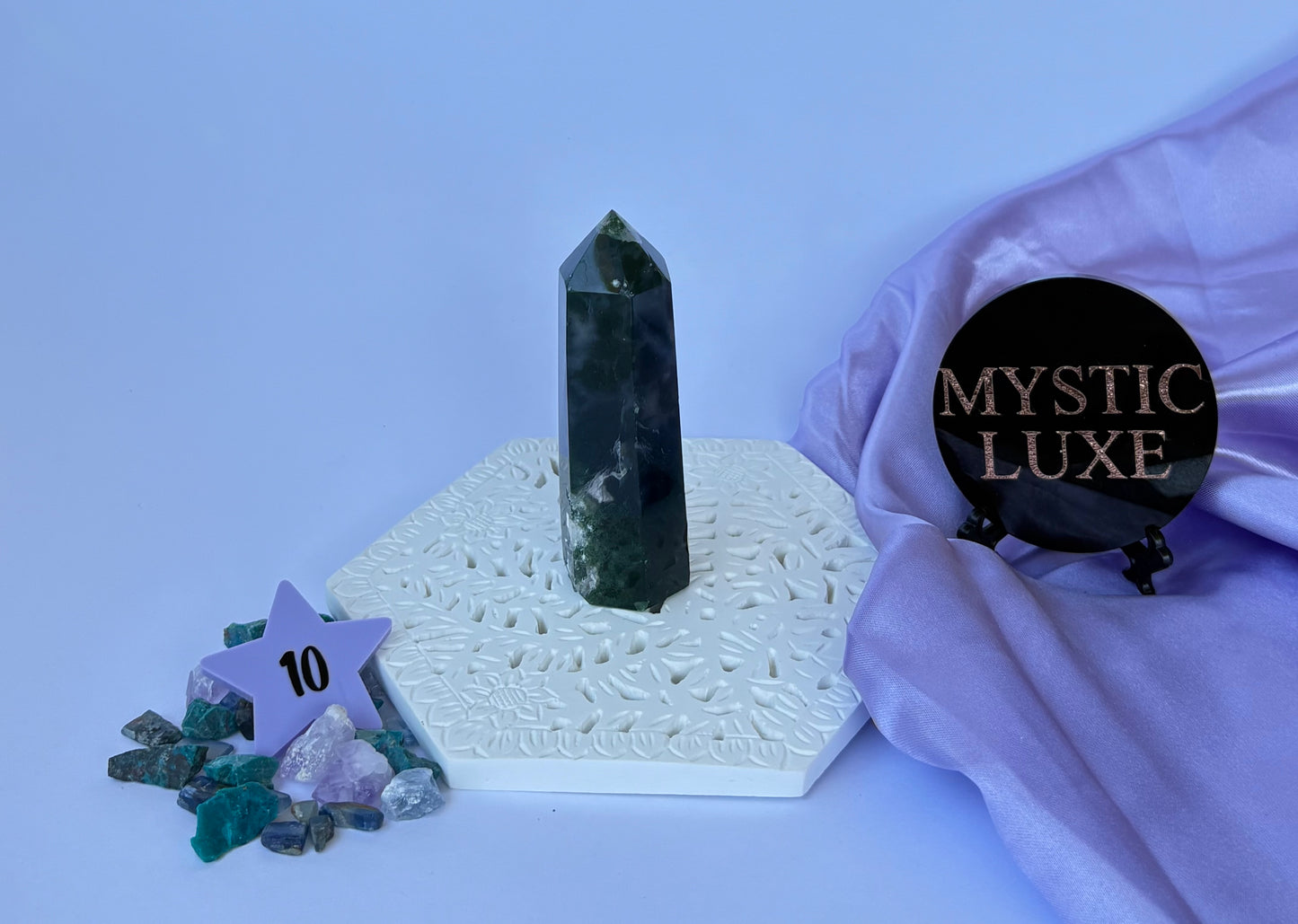 Moss Agate Towers