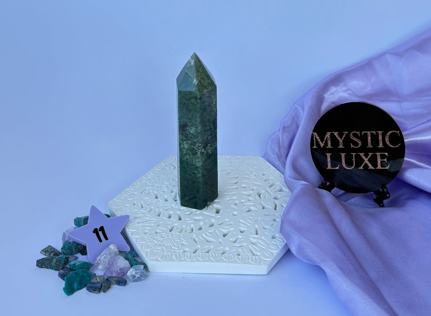 Moss Agate Towers