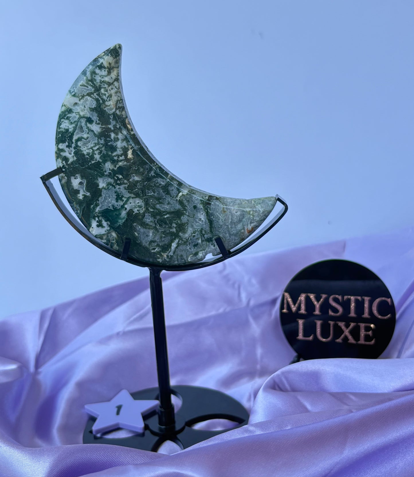 Moss Agate Moons