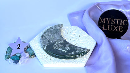 Moss Agate Moons
