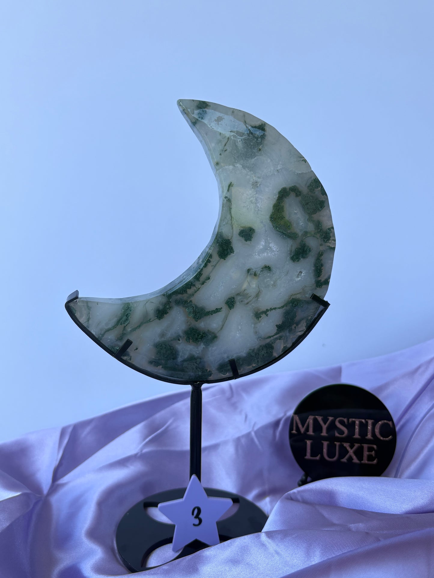 Moss Agate Moons