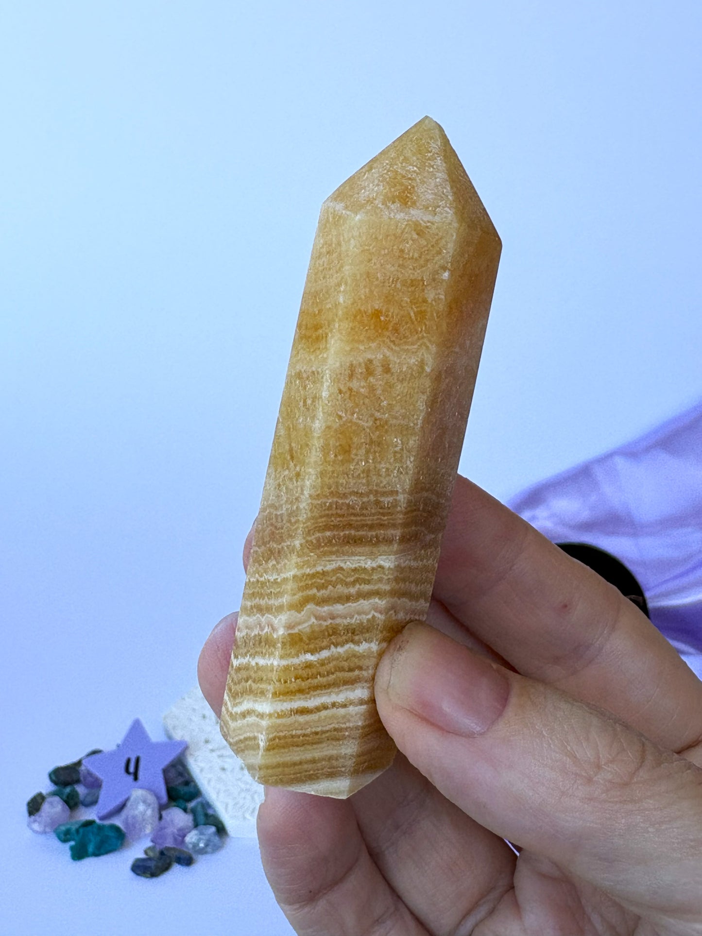 Orange Calcite Towers