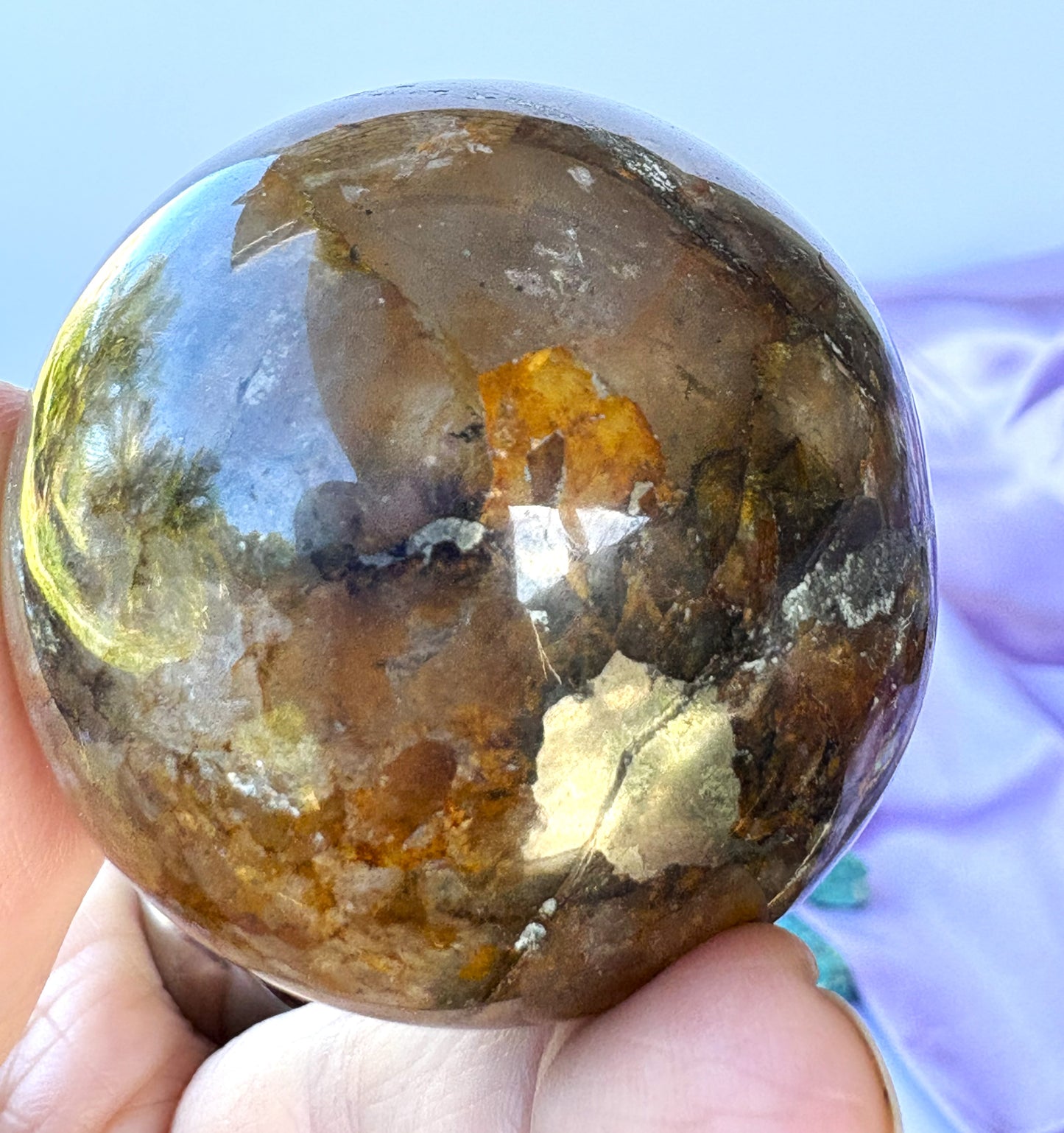Golden Healer & Pyrite Spheres
