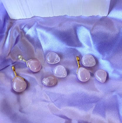 Rose Quartz Teardrop