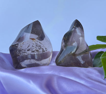 Smoky Quartz Flame
