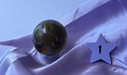 Smoky Quartz Spheres