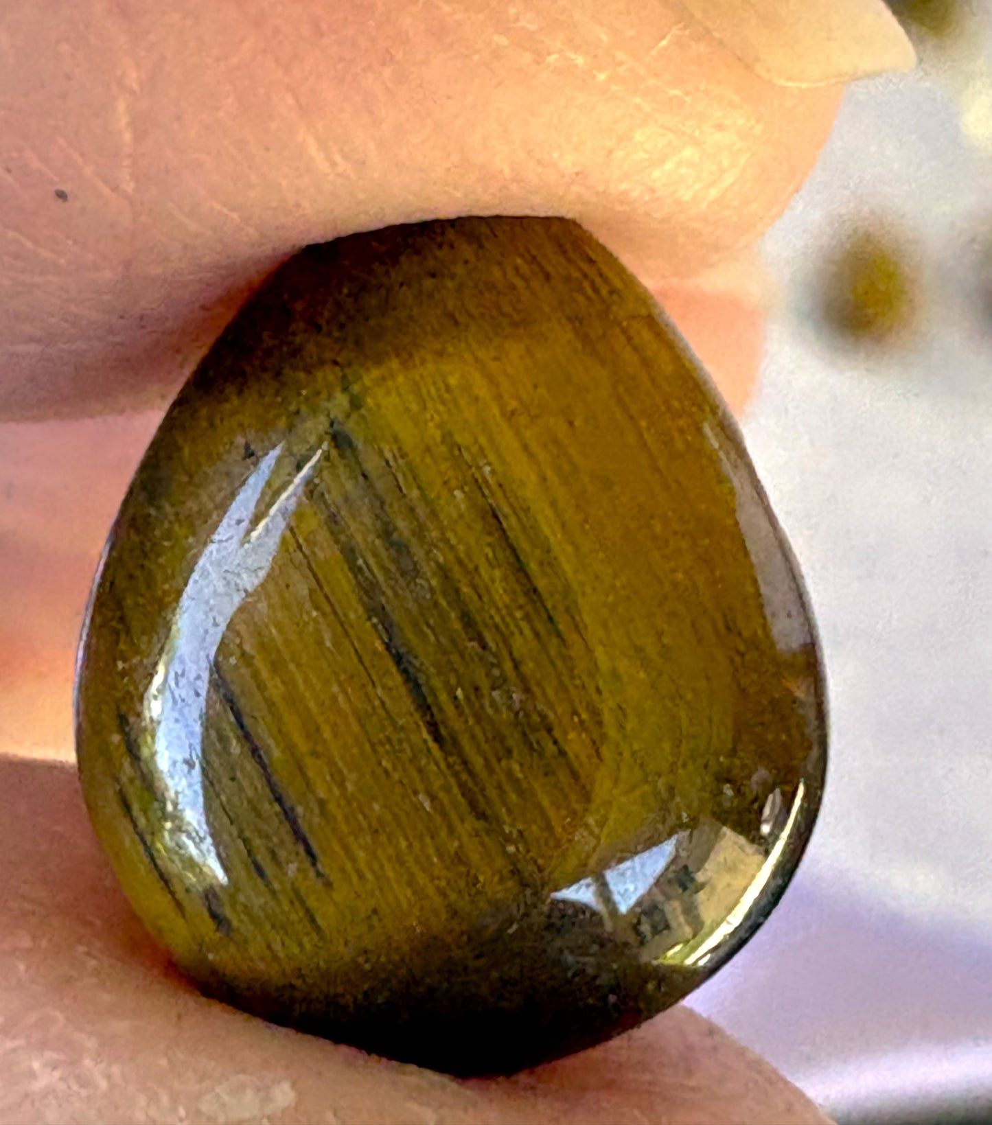 Tiger Eye Teardrop